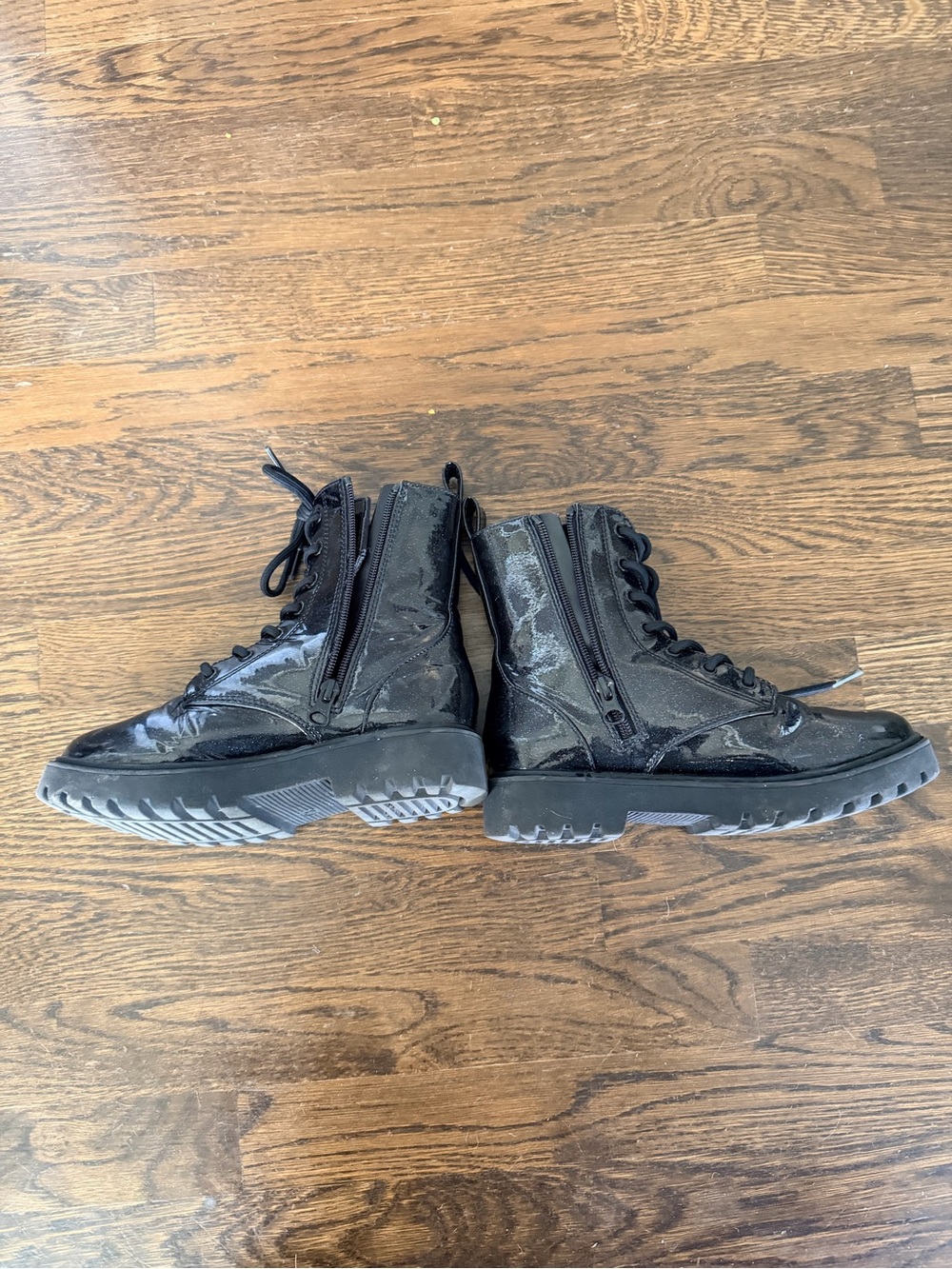 Art Class Rochelle Combat Boots Girls Size 3 - Picture 5 of 6